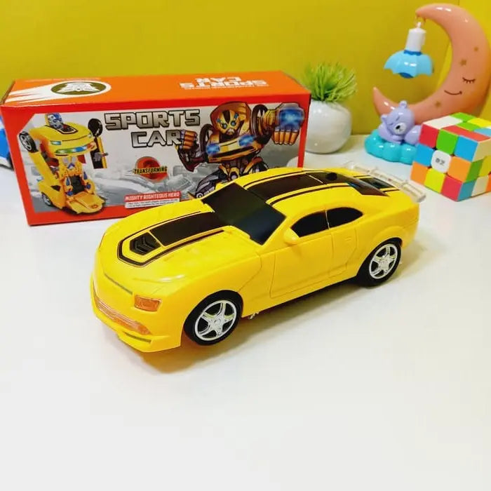 Deformation Robot Car With Music & Lights
