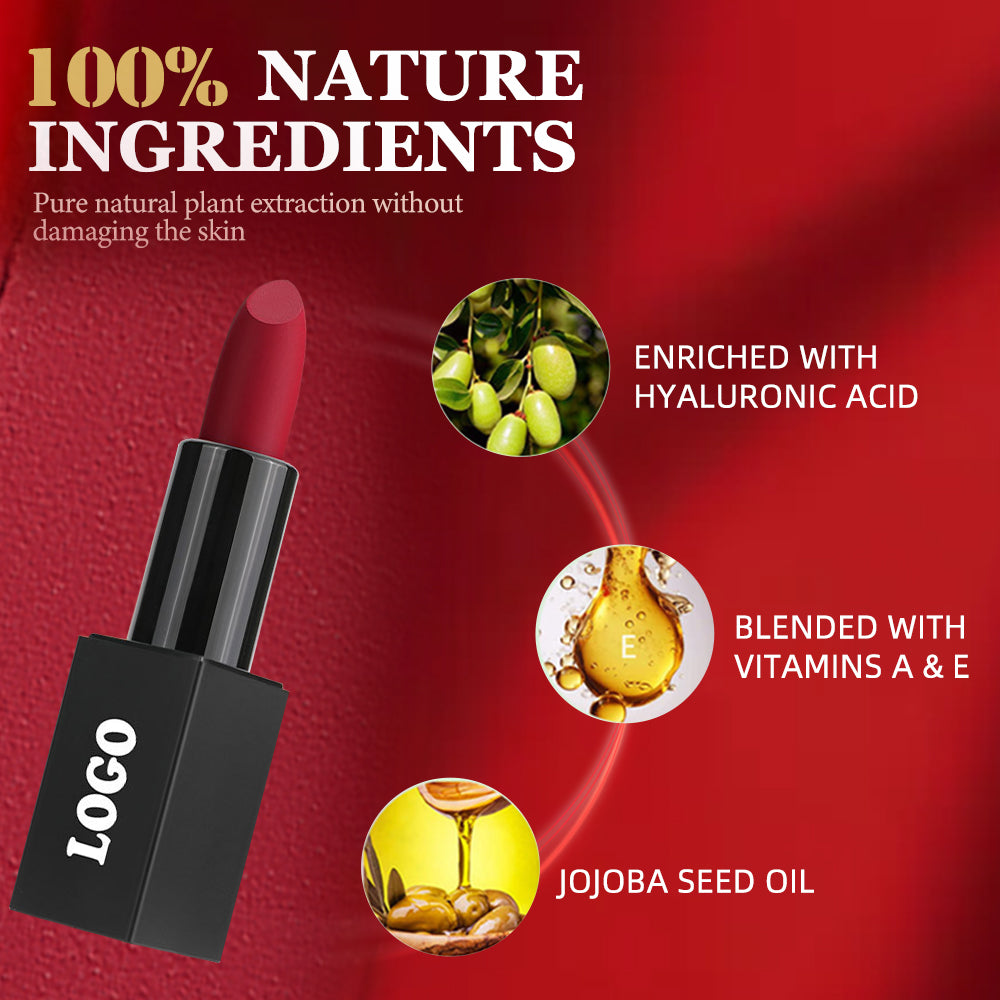 Customized Liquid Lipstick – OEM Waterproof & Long-Lasting Formula | Private Label Moisturizing Matte Lip Color
