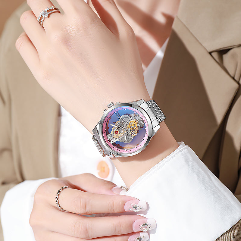 Business Casual Stainless Steel Watch for Women Luxury Custom Sport Wrist Watches Men Reloj Para Hombre De Cuarzo Lujo