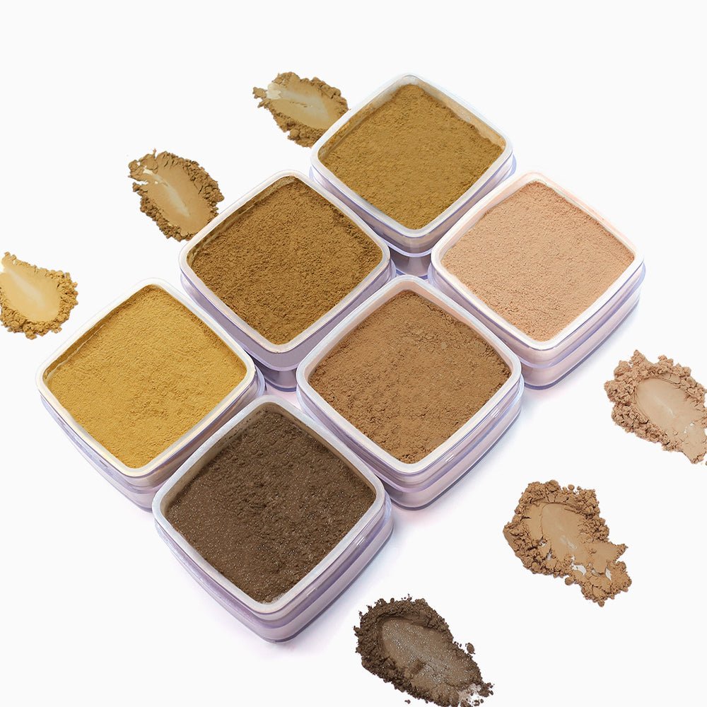 Vegan Translucent Glitter Highlighter – Waterproof Luxury Loose Setting Powder | Private Label Ready