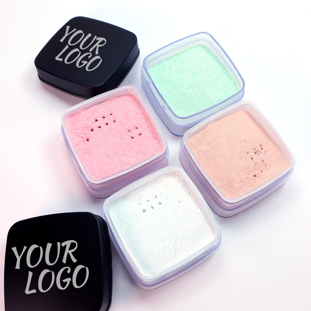 Vegan Translucent Glitter Highlighter – Waterproof Luxury Loose Setting Powder | Private Label Ready