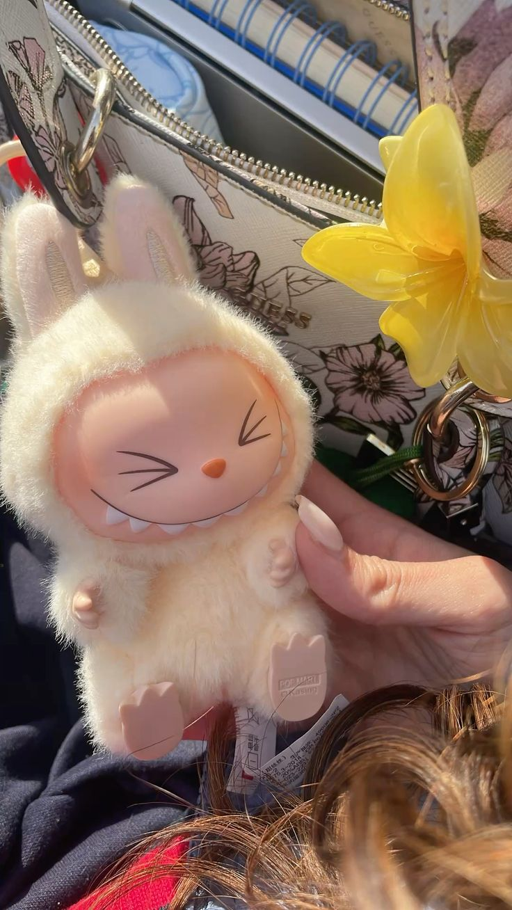 Labubu Have a Seat Monster Plush Keychain Blind Box