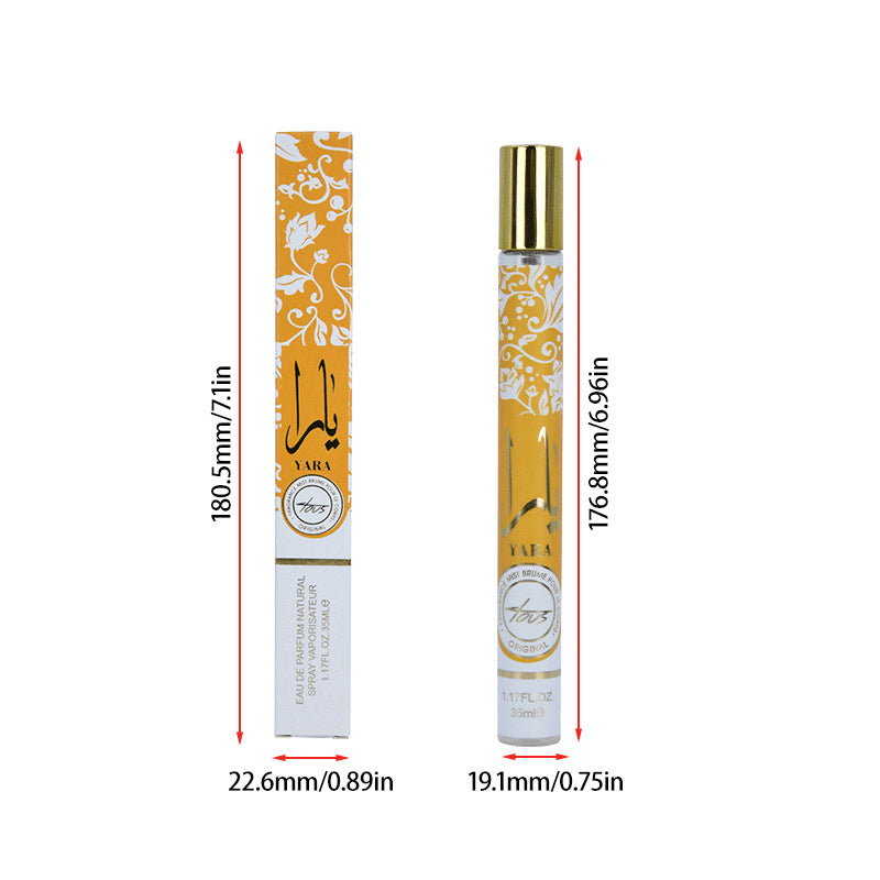 High Quality 35ml Women's EDP Perfume Arabic Men's Long Lasting Floral Fruity Fragrance Wholesale