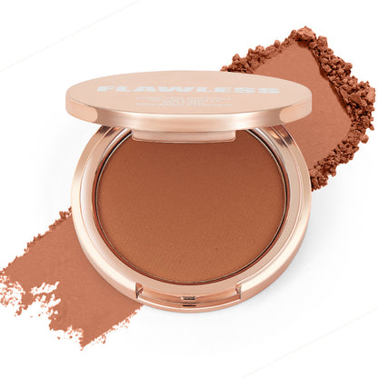 Custom Private Label Matte Pressed Powder – Waterproof Full‑Coverage Baking & Setting Face Powder