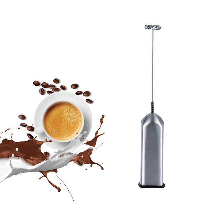 New Design Handheld Milk Frother – Battery Operated Electric Foam Maker for Coffee, Lattes, Cappuccino & Eggs
