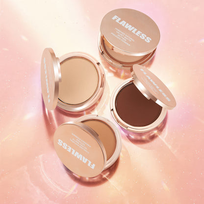 Custom Private Label Matte Pressed Powder – Waterproof Full‑Coverage Baking & Setting Face Powder