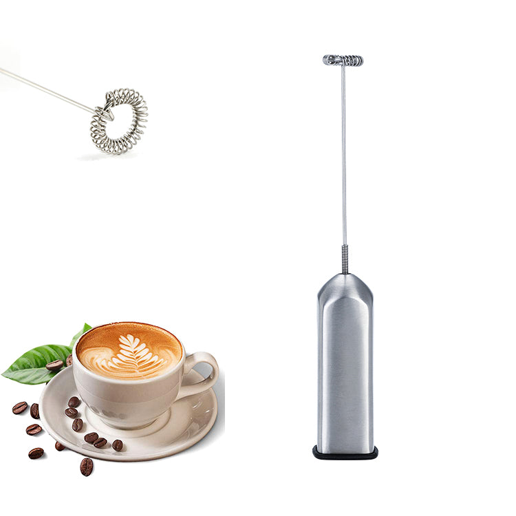 New Design Handheld Milk Frother – Battery Operated Electric Foam Maker for Coffee, Lattes, Cappuccino & Eggs