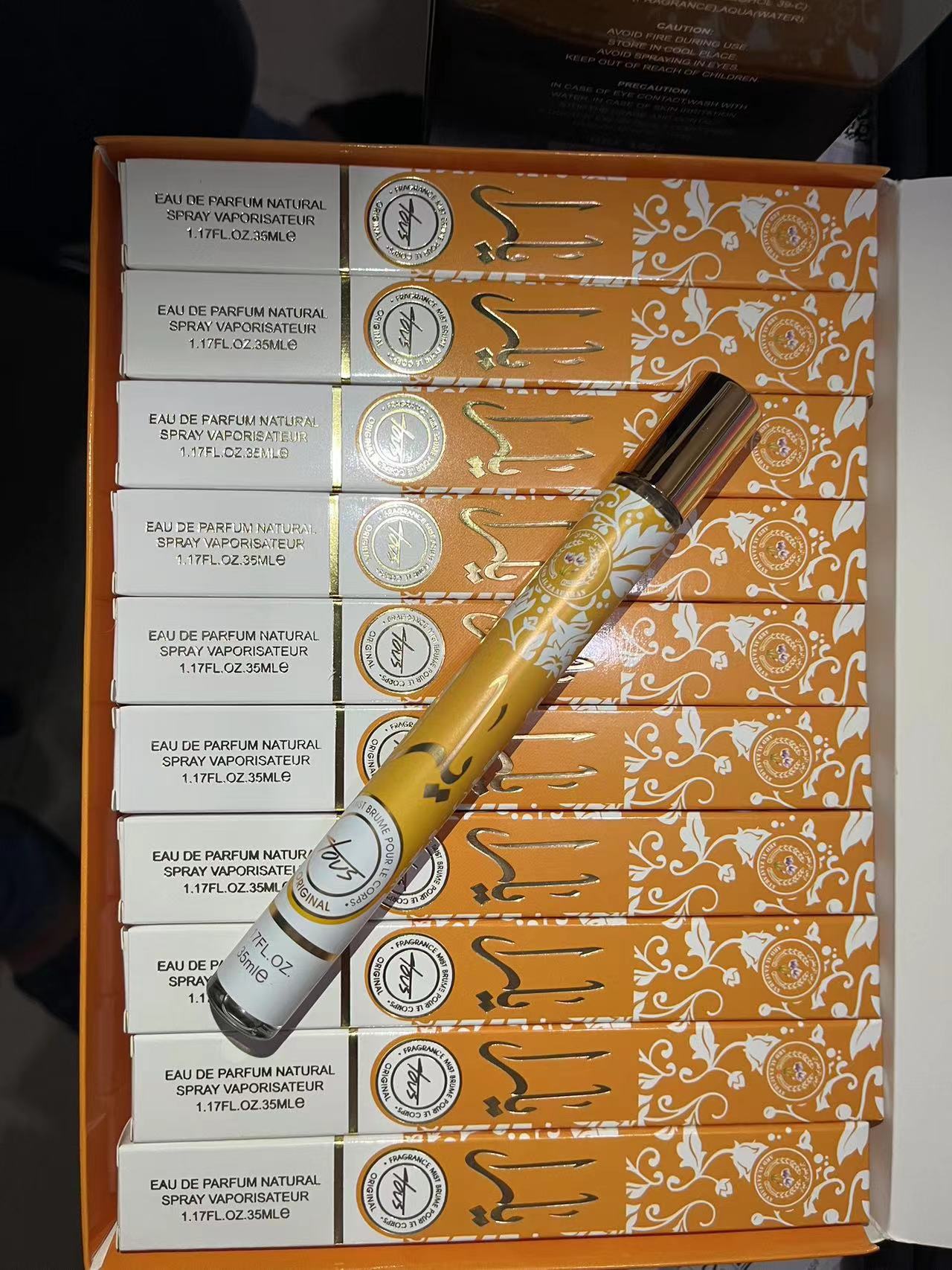 High Quality 35ml Women's EDP Perfume Arabic Men's Long Lasting Floral Fruity Fragrance Wholesale